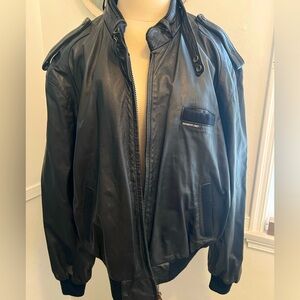 VINTAGE MEMBERS ONLY LEATHER JACKET!!